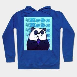 Retro Boba Panda Hoodie